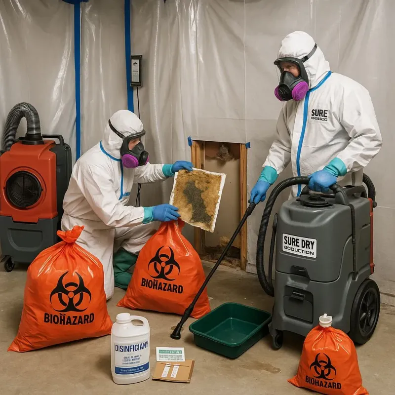 Contaminated Water Handling Protocols process in Arcadia, WI