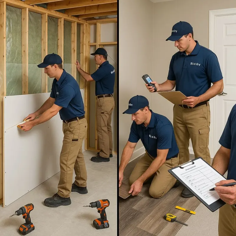 Repairs and Reconstruction process in Arcadia, WI